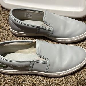 LACOSTE Sneakers light blue size 7 EUC